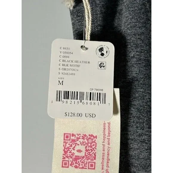 FP Movement x Hatch Women Never Better 1 Piece Jumpsuit Black Heather Size M NWT - Picture 10 of 10